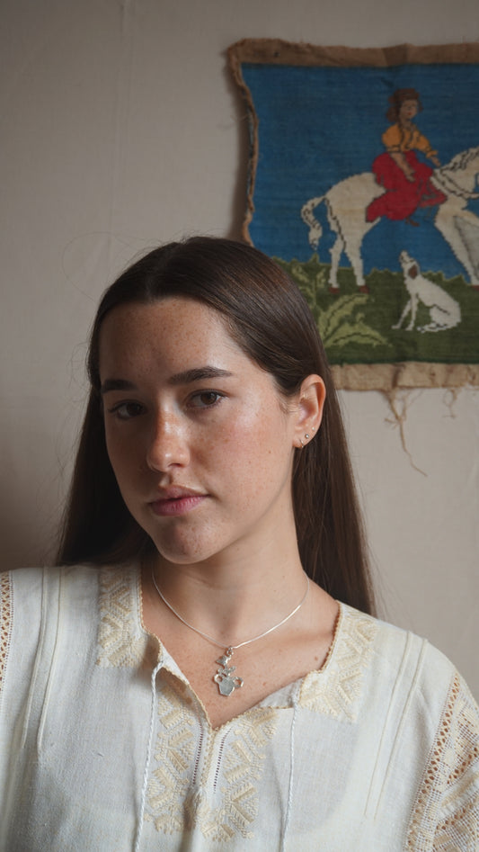 Pot with Flower Charm