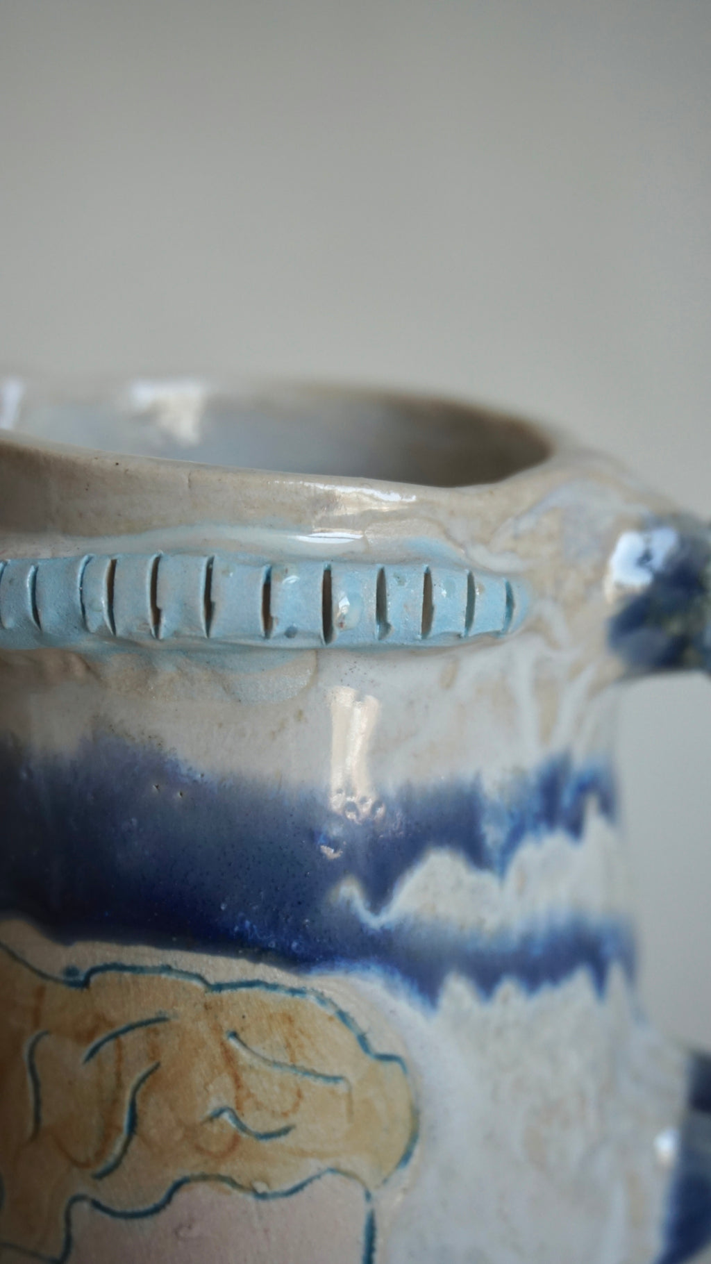 Portrait Muse Ceramic Jug