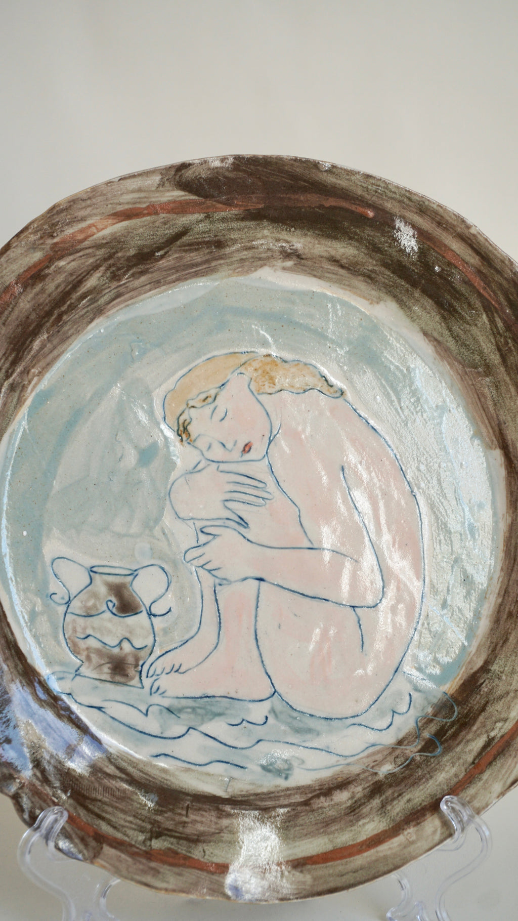 Holding Myself plate